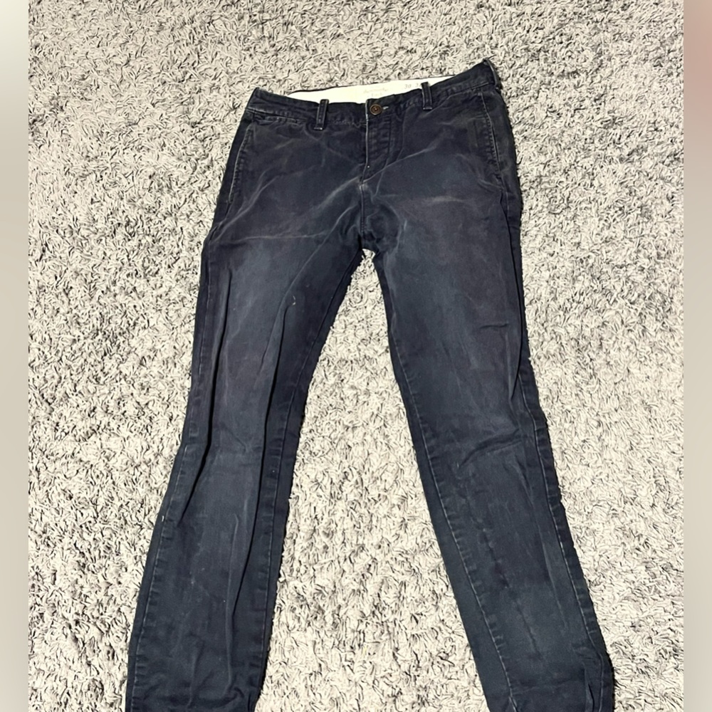 Nice navy blue Abercrombie pants